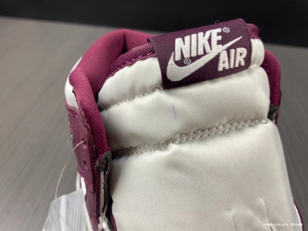 Cheap Jordan Air 555088-611 High OG Bordeaux 1 0822